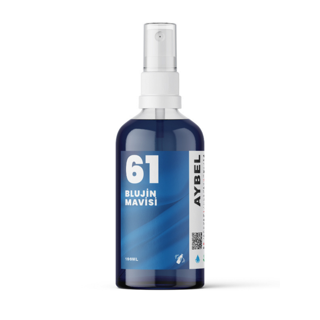 Spray de tinta para tecido azul marinho