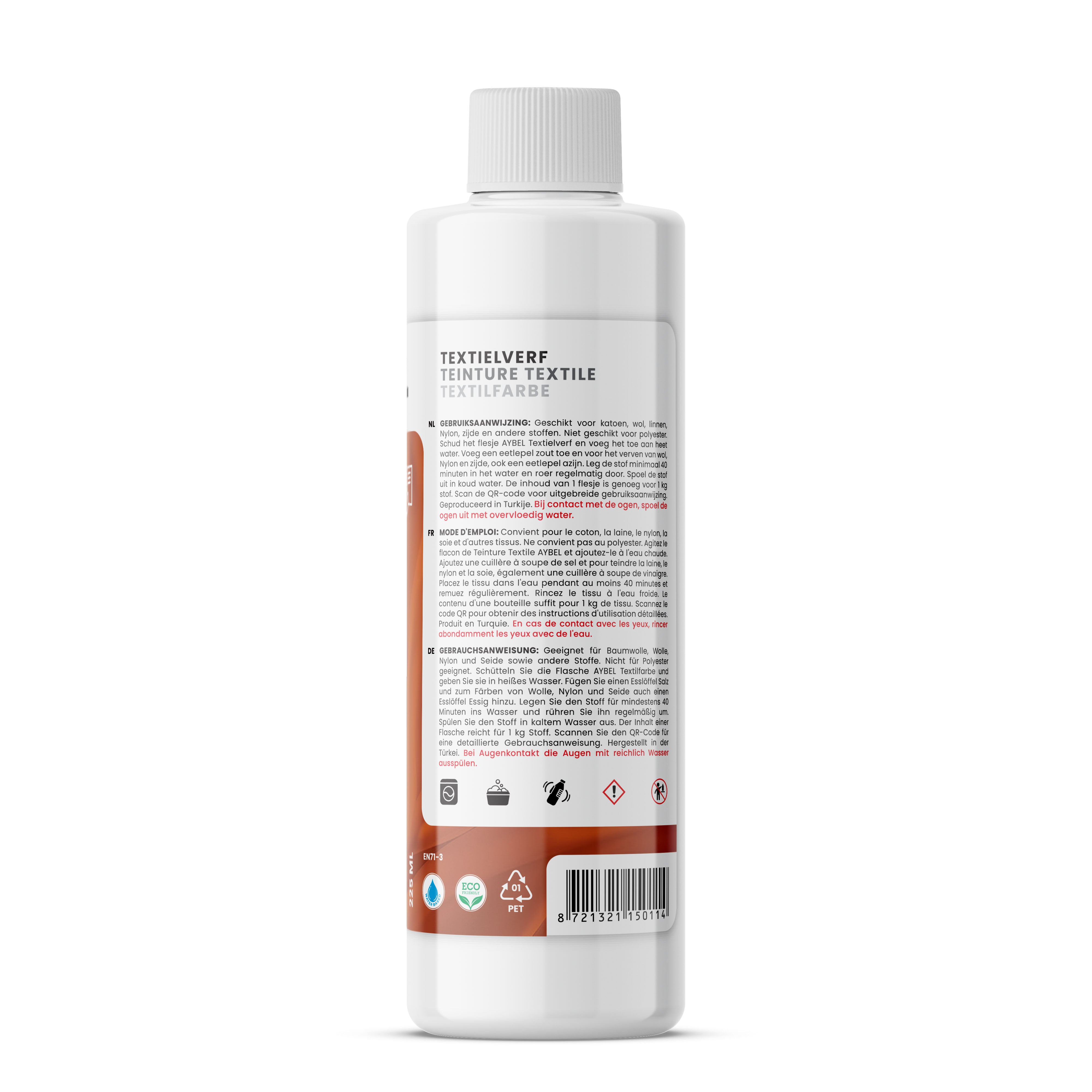 Jacquard Textilfarbe 64 Ml – Fluoreszierendes Orange Für Kreative Stoffgestaltung