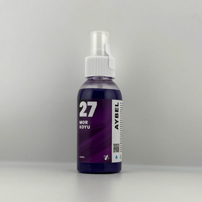 Dunkelviolettes Textilfarbspray
