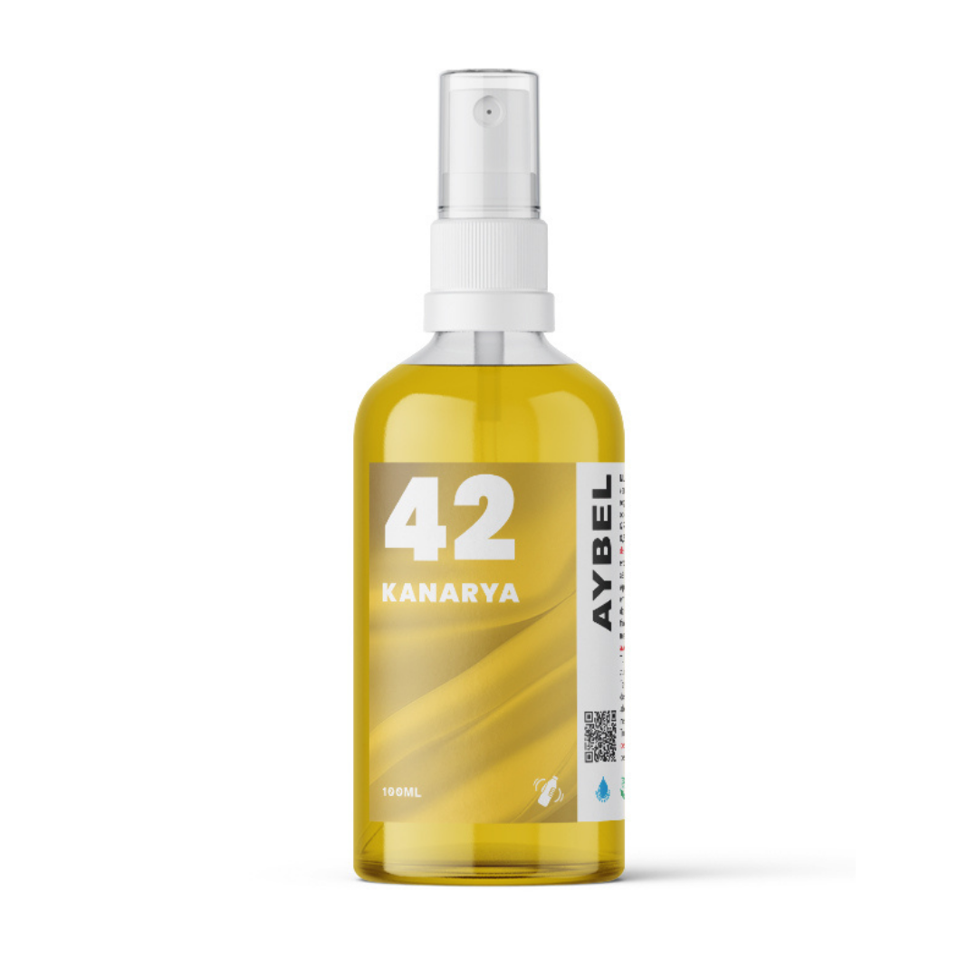 Spray de tinta para tecido amarelo canário